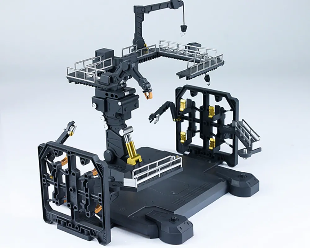 Rise of Gunpla Action Base^1/144 GENERAL MS HANGAR AND MAINTENANCE DOCK