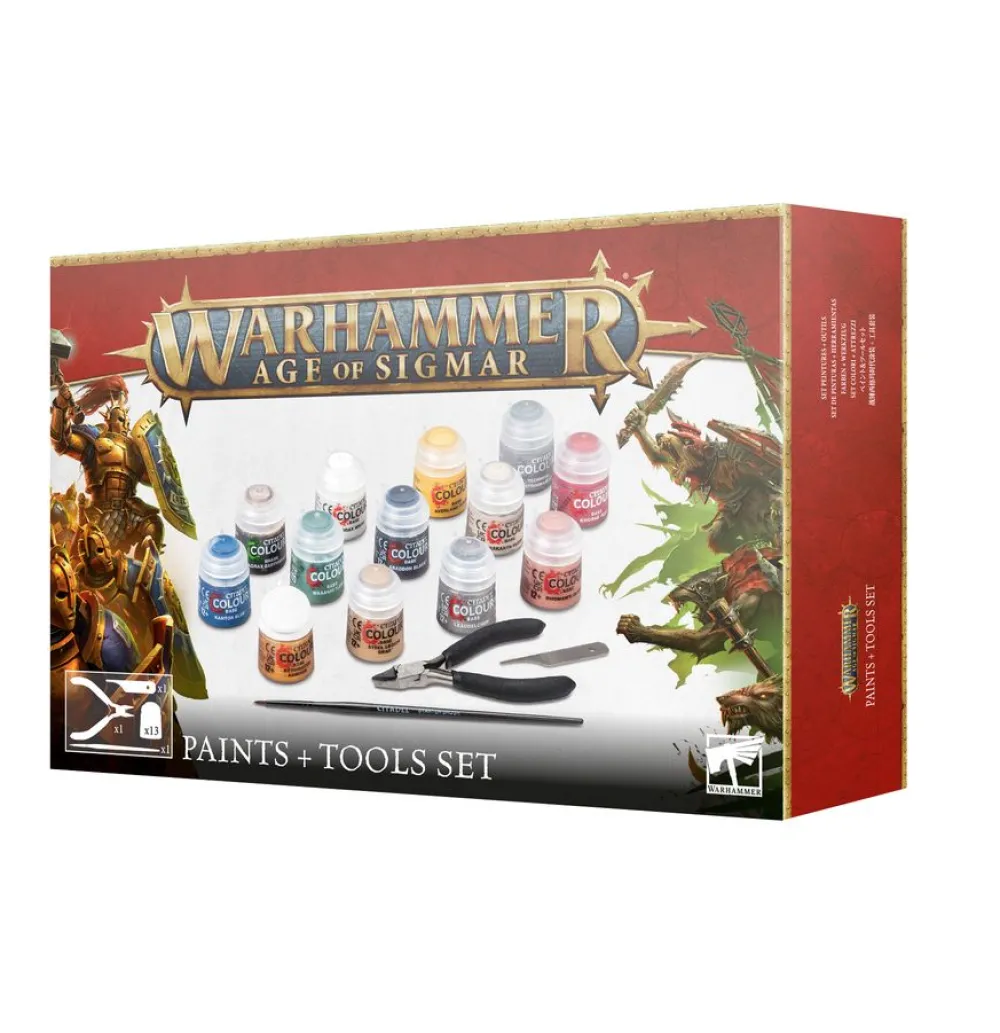 Rise of Gunpla Games Workshop^AOS : Set Peintures + Outils