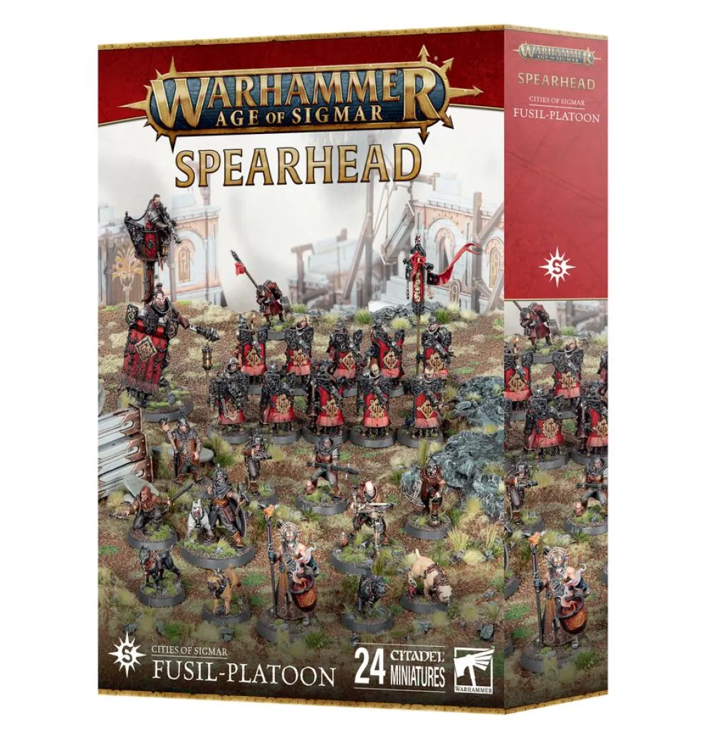 Rise of Gunpla Games Workshop^AOS : SPEARHEAD : CITIES OF SIGMAR : FUSIL-PLATOON