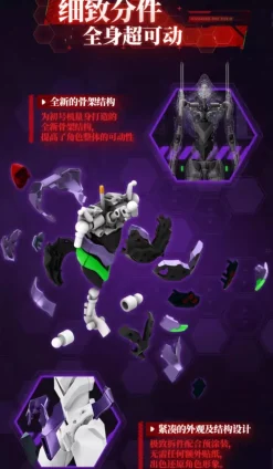 Rise of Gunpla Blokees^BLOKEES : EVANGELION ULTRA ACTION FIGURE LEGACY EDITION EVA UNIT 01