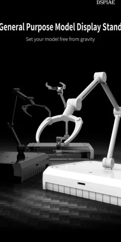 Rise of Gunpla Action Base|Dspiae^DSPIAE – UMS-01 General Purpose Model Display Stand – Base (3 Couleurs)