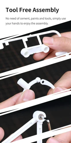 Rise of Gunpla Action Base|Dspiae^DSPIAE – UMS-01 General Purpose Model Display Stand – Base (3 Couleurs)