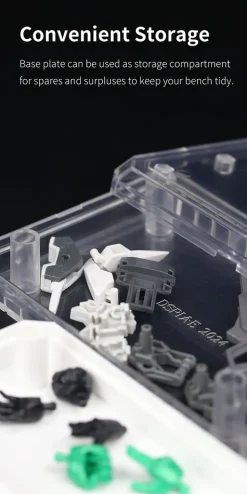 Rise of Gunpla Action Base|Dspiae^DSPIAE – UMS-01 General Purpose Model Display Stand – Base (3 Couleurs)