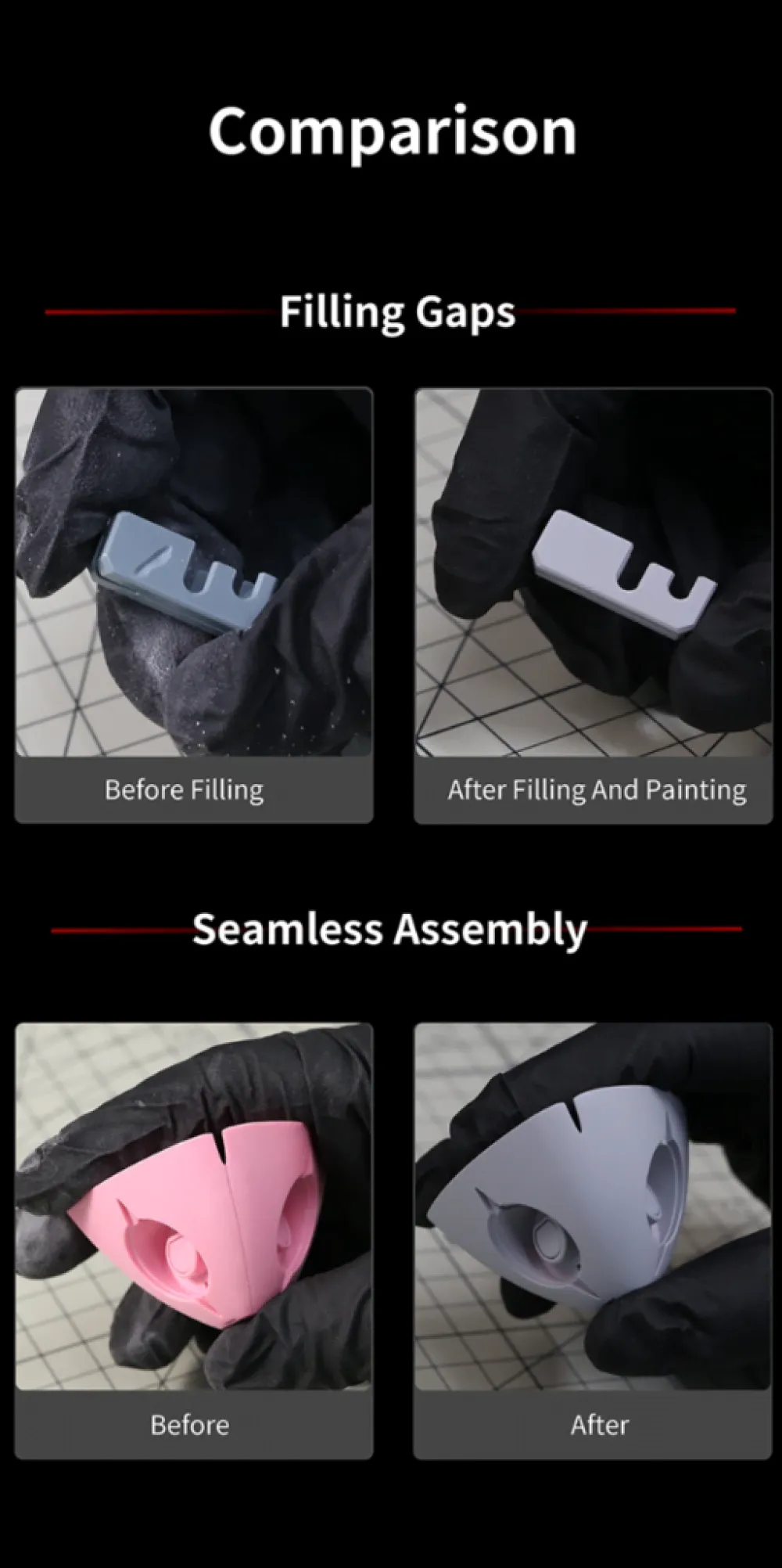 Rise of Gunpla Dspiae^DSPIAE BP-01 COLORED GAP FILLING CA