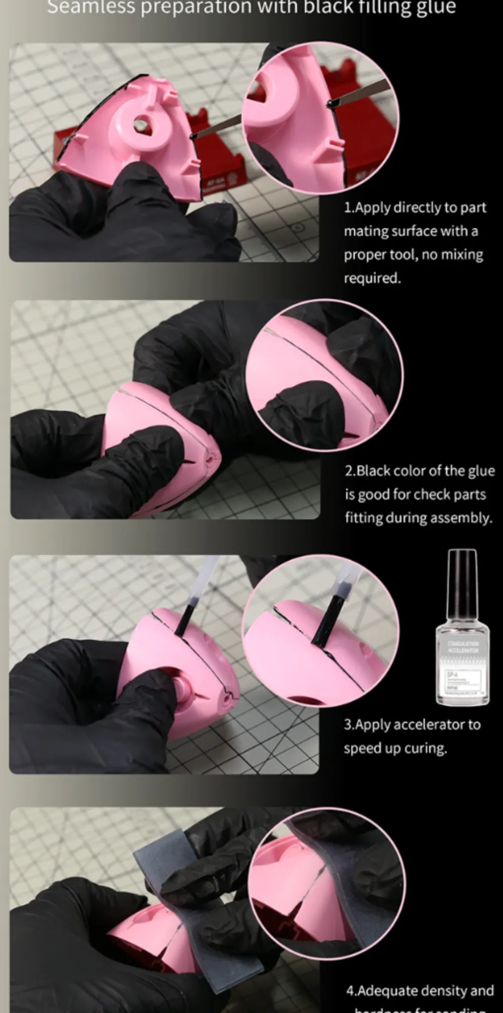 Rise of Gunpla Dspiae^DSPIAE BP-01 COLORED GAP FILLING CA