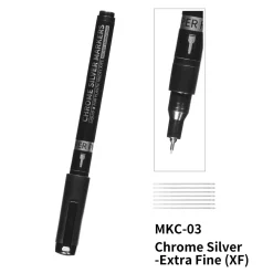 Rise of Gunpla Dspiae^DSPIAE CHROME SILVER MARKERS