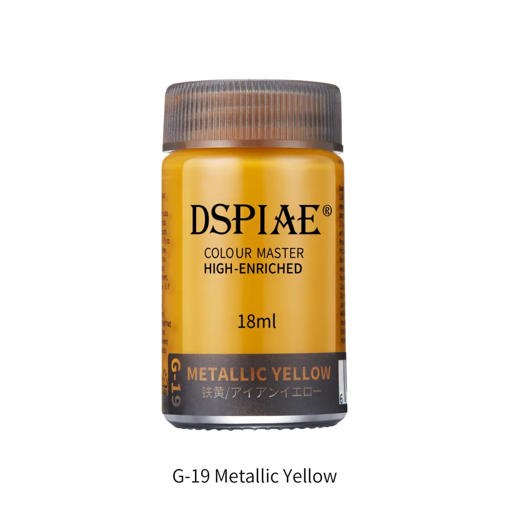 Rise of Gunpla Dspiae^DSPIAE G-19 METALLIC YELLOW 18ML