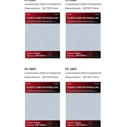 Rise of Gunpla Dspiae^DSPIAE PC-GY Customization plate for models (carte plastique)