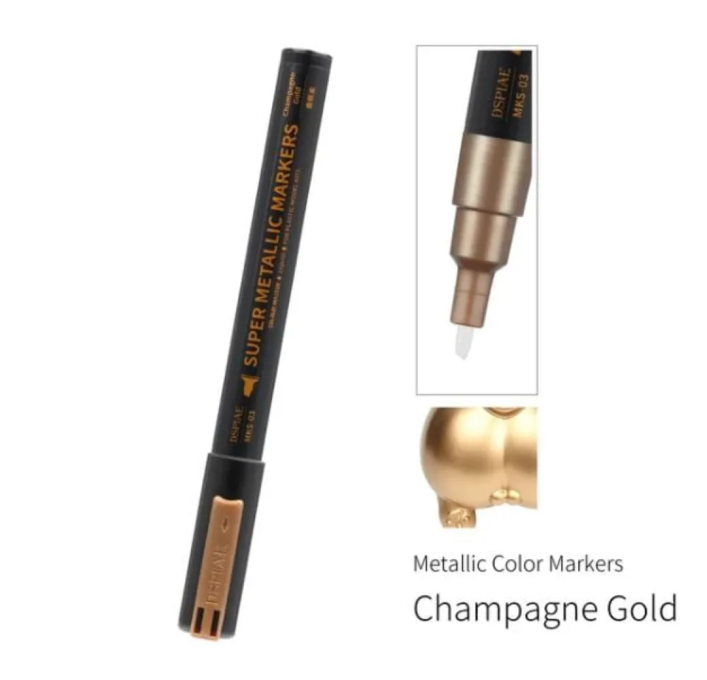 Rise of Gunpla Dspiae^DSPIAE SUPER METALLIC MARKERS MKS