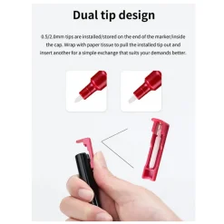 Rise of Gunpla Dspiae^DSPIAE SUPER METALLIC MARKERS MKA