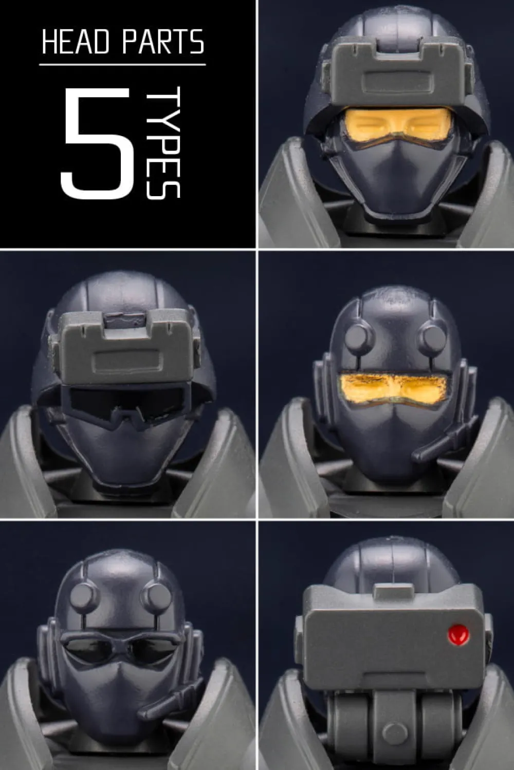 Rise of Gunpla Kotobukiya|Hexa Gear^HEXA GEAR 1/24 : EARLY GOVERNOR Vol.1 NIGHT STALKERS PACK