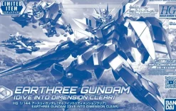 Rise of Gunpla Gundam Build Divers:Re-Rise|High Grade (Hg)^HG 1/144 EARTHREE DIVE INTO DIMENSION CLEAR