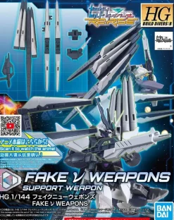 Rise of Gunpla Gundam Build Divers:Re-Rise|High Grade (Hg)^HG 1/144 FAKE NU WEAPON
