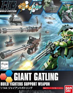 Rise of Gunpla Gundam Build Fighters Try|High Grade (Hg)^HG 1/144 GIANT GATLING (Build Fighters Support Weapon)