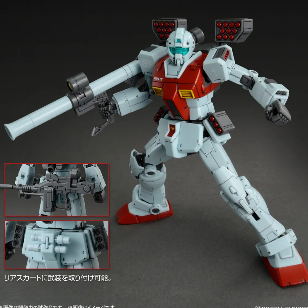 Rise of Gunpla High Grade (Hg)^HG 1/144 GM (SHOULDER CANNON/ MISSILE POD EQUIPMENT)