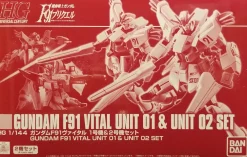 Rise of Gunpla Gundam F91|High Grade (Hg)^HG 1/144 GUNDAM F91 VITAL UNIT 01 & UNIT 02 SET