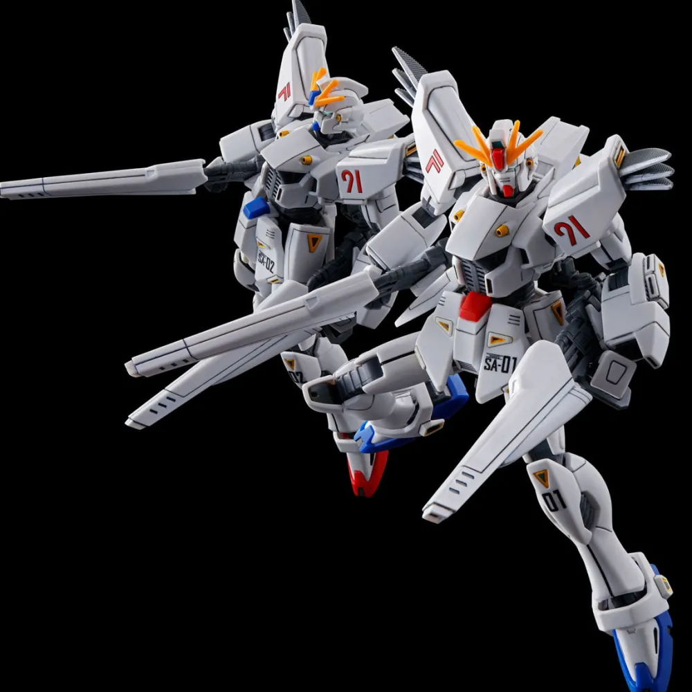 Rise of Gunpla Gundam F91|High Grade (Hg)^HG 1/144 GUNDAM F91 VITAL UNIT 01 & UNIT 02 SET