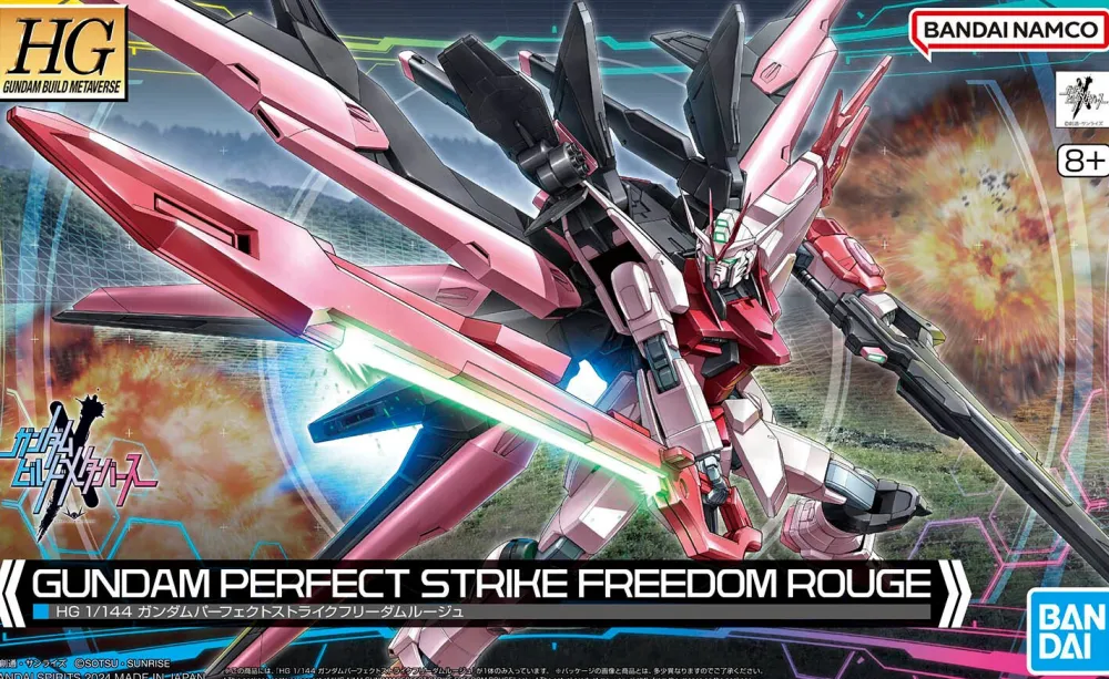 Rise of Gunpla High Grade (Hg)^HG 1/144 GUNDAM PERFECT STRIKE FREEDOM ROUGE