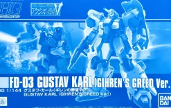 Rise of Gunpla Gundam: Hathaway'S Flash|High Grade (Hg)^HG 1/144 GUSTAV KARL (GIHREN’S GREED Ver.)