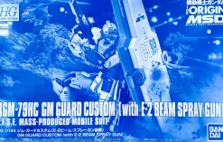 Rise of Gunpla Mobile Suit Variations (Msv)|High Grade (Hg)^HG 1/144 RGM-79HC GM GUARD CUSTOM (WITH E-2 BEAM SPRAY GUN)