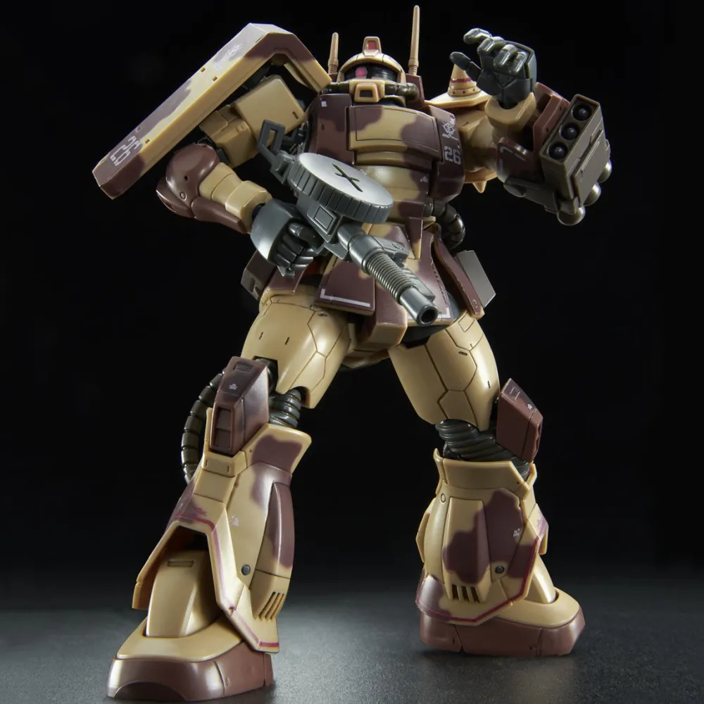 Rise of Gunpla High Grade (Hg)^HG 1/144 Zaku Desert Type (Double Antenna Specification)