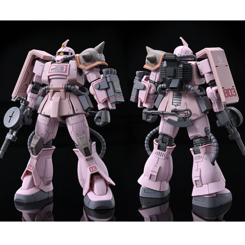 Rise of Gunpla High Grade (Hg)^HG 1/144 ZAKU DESERT TYPE (PINK PANTHER CORPS)