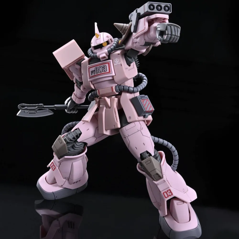 Rise of Gunpla High Grade (Hg)^HG 1/144 ZAKU DESERT TYPE (PINK PANTHER CORPS)
