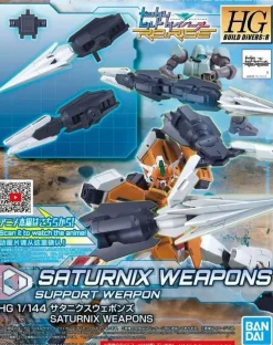 Rise of Gunpla Builder Parts|Gundam Build Divers:Re-Rise^HGBD:R 1/144 SATURNIX WEAPON SET