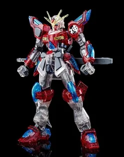 Rise of Gunpla Gundam Build Fighters Try|High Grade (Hg)^HGBF 1/144 KAMIKI BURNING GUNDAM CLEAR