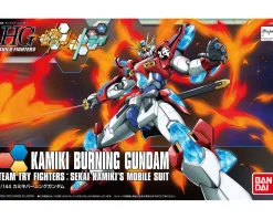Rise of Gunpla Gundam Build Fighters Try|High Grade (Hg)^HGBF 1/144 KAMIKI BURNING GUNDAM