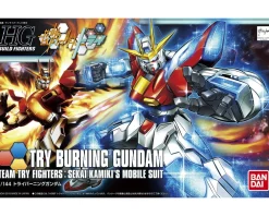 Rise of Gunpla Gundam Build Fighters Try|High Grade (Hg)^HGBF 1/144 TRY BURNING GUNDAM