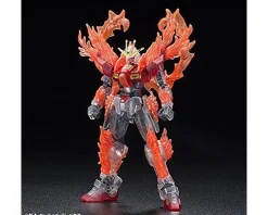 Rise of Gunpla Gundam Build Fighters Try|High Grade (Hg)^HGBF 1/144 TRY BURNING GUNDAM CLEAR VER.