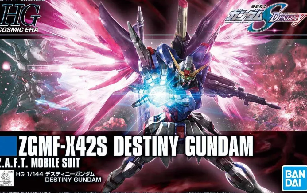 Rise of Gunpla Gundam Seed Destiny|High Grade (Hg)^HGCE 1/144 GUNDAM DESTINY
