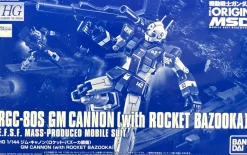 Rise of Gunpla Gundam: The Origin|High Grade (Hg)^HGGTO 1/144 GM CANON (WITH BAZOOKA)