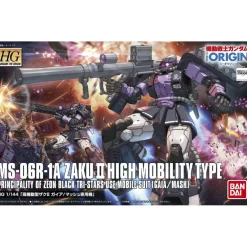 Rise of Gunpla Gundam: The Origin|High Grade (Hg)^HGGTO 1/144 HIGH MOBILITY TYPE ZAKU II GAIA’S/MASH’S CUSTOM