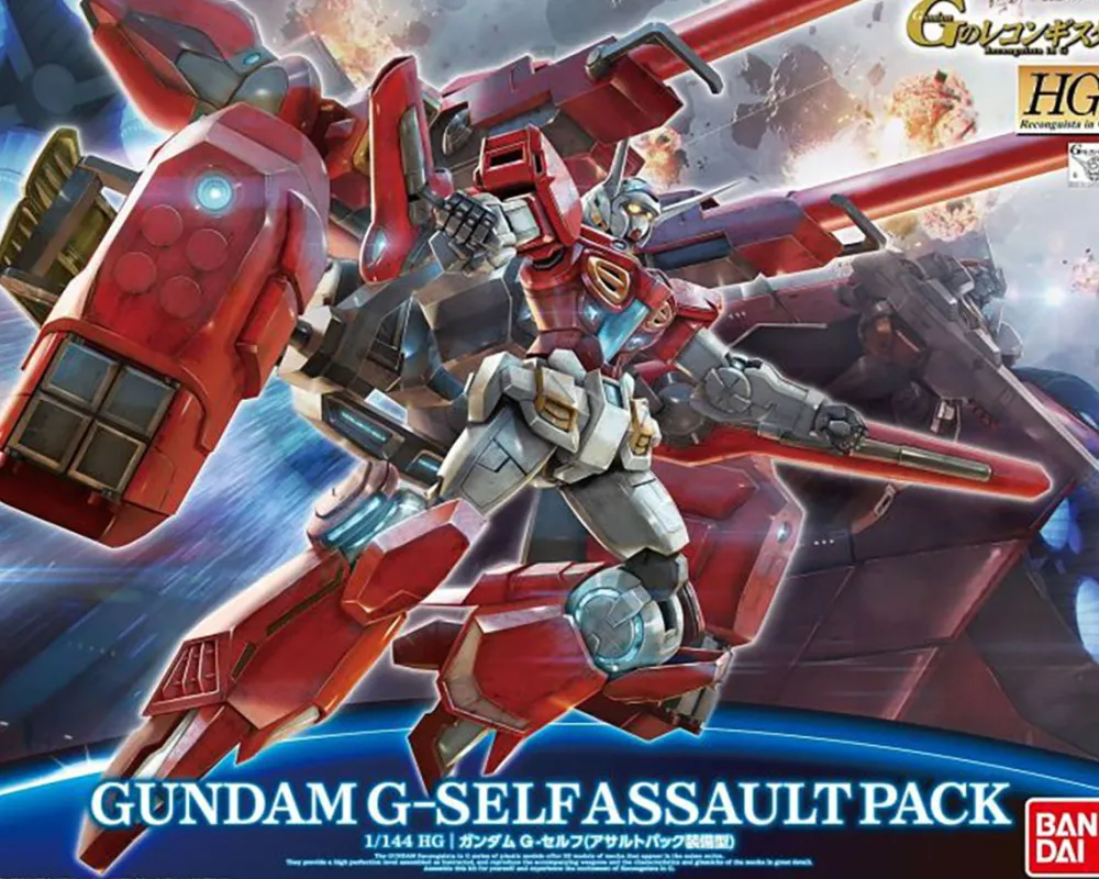 Rise of Gunpla Gundam Reconguista In G|High Grade (Hg)^HGRG 1/144 GUNDAM G-SELF WITH ASSAULT PACK