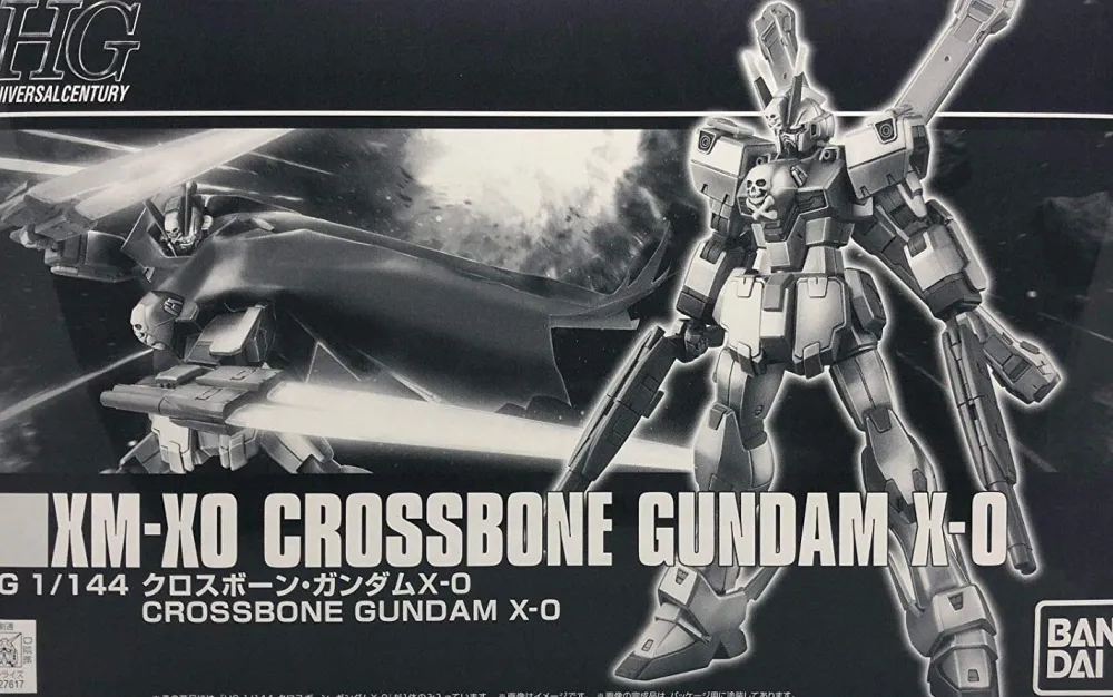 Rise of Gunpla High Grade (Hg)^HGUC 1/144 CROSSBONE GUNDAM X-0