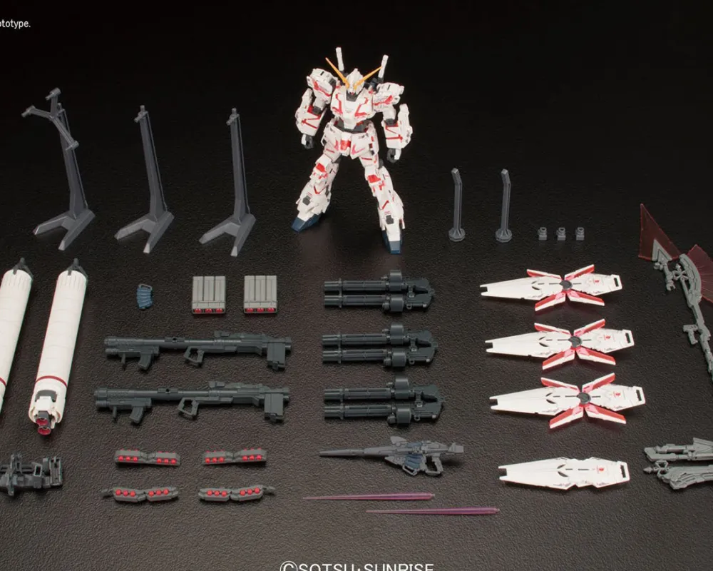 Rise of Gunpla Gundam Unicorn|High Grade (Hg)^HGUC 1/144 FULL ARMOR UNICORN GUNDAM (DESTROY MODE / RED COLOR VER.)