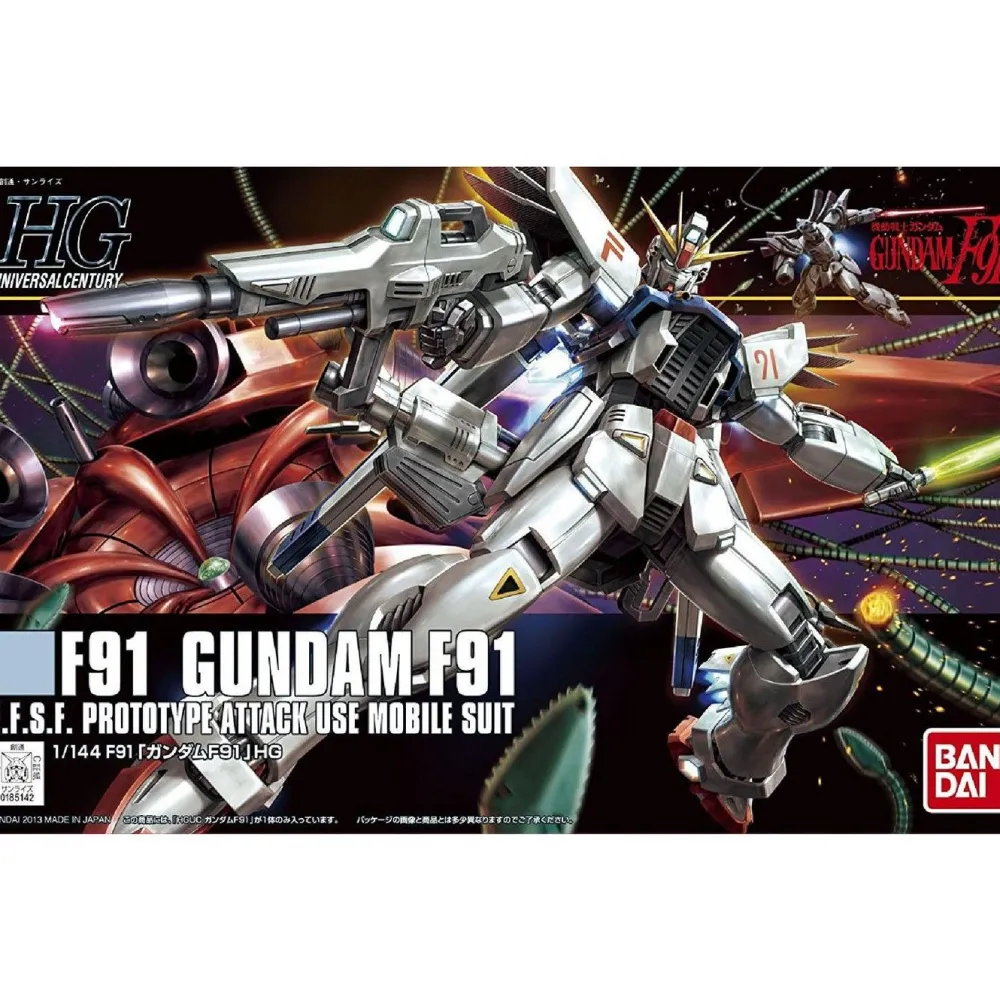 Rise of Gunpla High Grade (Hg)^HGUC 1/144 GUNDAM F91