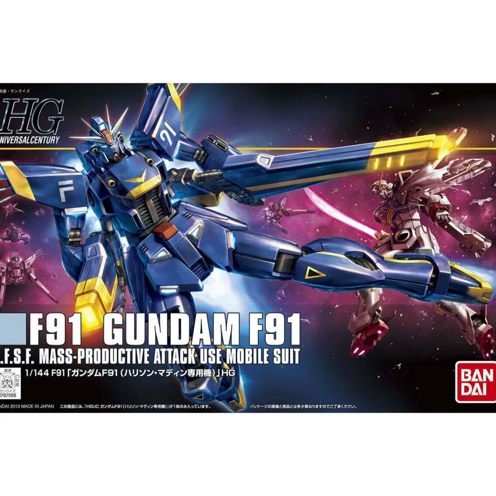 Rise of Gunpla Gundam F91|High Grade (Hg)^HGUC 1/144 GUNDAM F91 (Harrison Madin Custom)