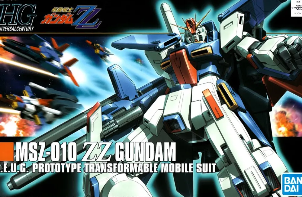 Rise of Gunpla High Grade (Hg)^HGUC 1/144 MSZ-010 ZZ GUNDAM