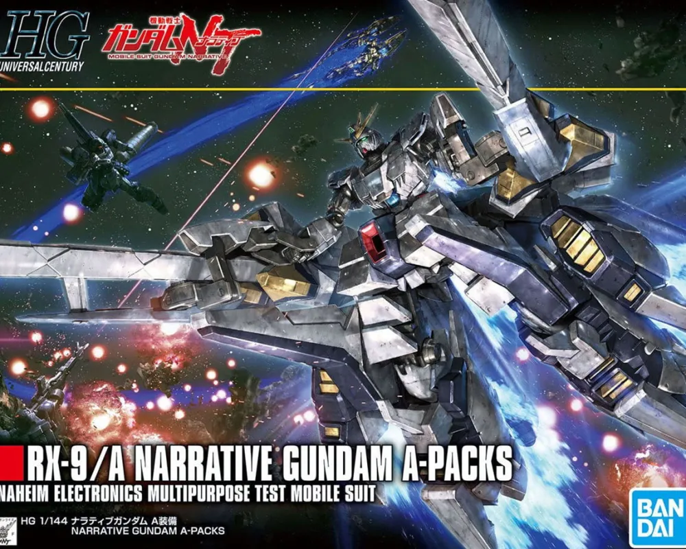 Rise of Gunpla Gundam Narrative|High Grade (Hg)^HGUC 1/144 NARRATIVE GUNDAM A-PACKS