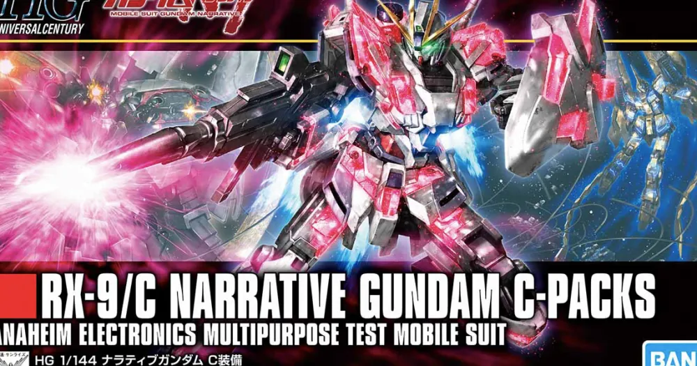 Rise of Gunpla Gundam Narrative|High Grade (Hg)^HGUC 1/144 NARRATIVE GUNDAM C-PACKS