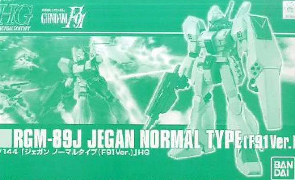 Rise of Gunpla Gundam F91|High Grade (Hg)^HGUC 1/144 RGM-89J JEGAN NORMAL TYPE F91 VER.