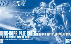 Rise of Gunpla Gundam Side Story: Missing Link|High Grade (Hg)^HGUC 1/144 RX-80PR PALE RIDER (GROUND HEAVY EQUIPMENT TYPE)