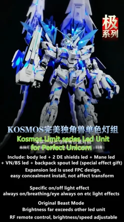 Rise of Gunpla Leds^LED KOSMOS 1/60 PG UNICORN PERFECTIBILITY