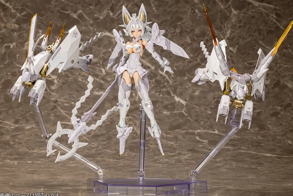 Rise of Gunpla Kotobukiya|Megami Device^MEGAMI DEVICE ASRA TAMAMONOMAE HAKUMEN KONMOU
