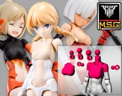 Rise of Gunpla Kotobukiya|Megami Device^MEGAMI DEVICE M.S.G 01 TOPS SET BLACK / SKIN COLOR C / SKIN COLOR D