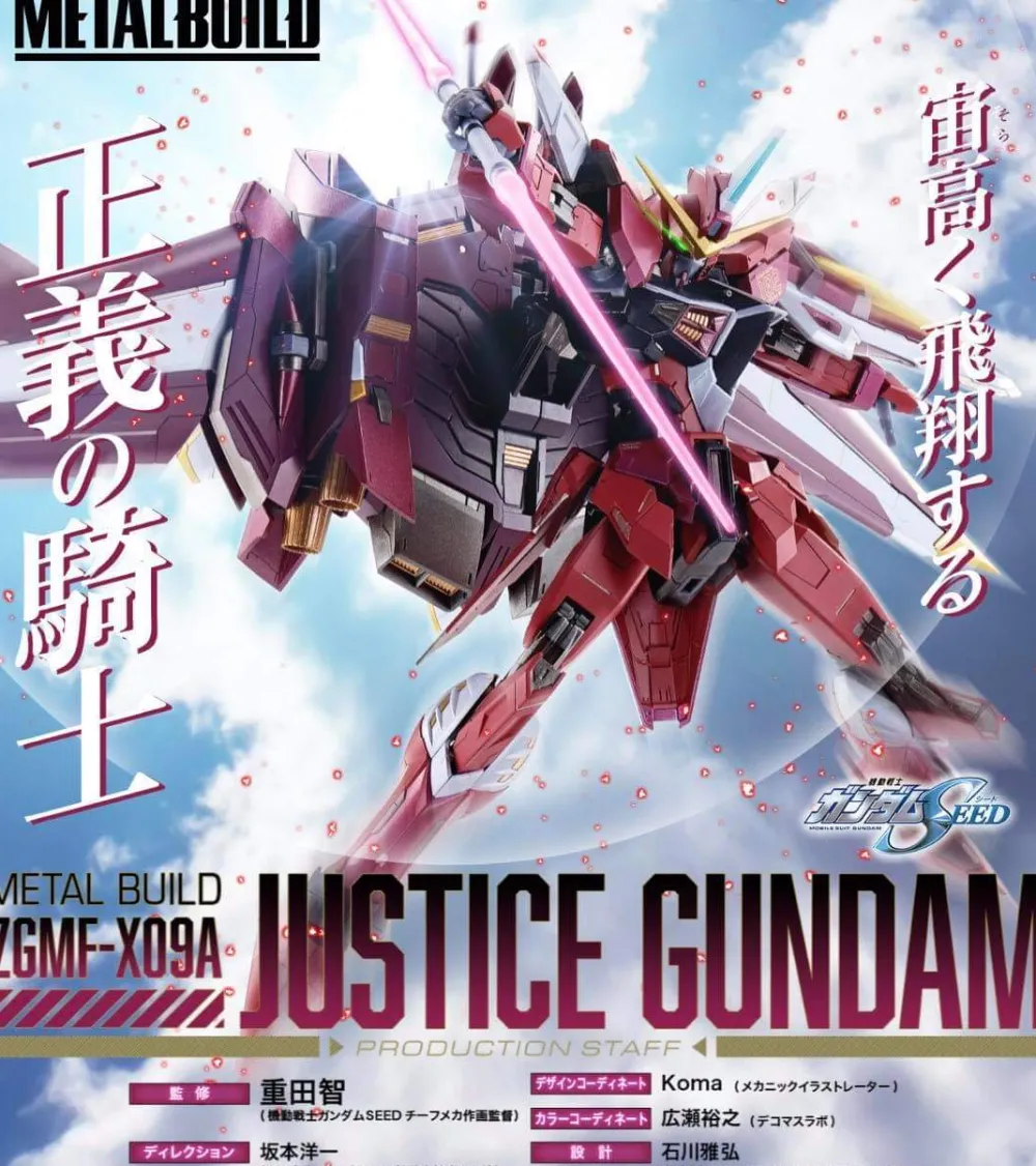 Rise of Gunpla Gundam Seed^METAL BUILD JUSTICE GUNDAM