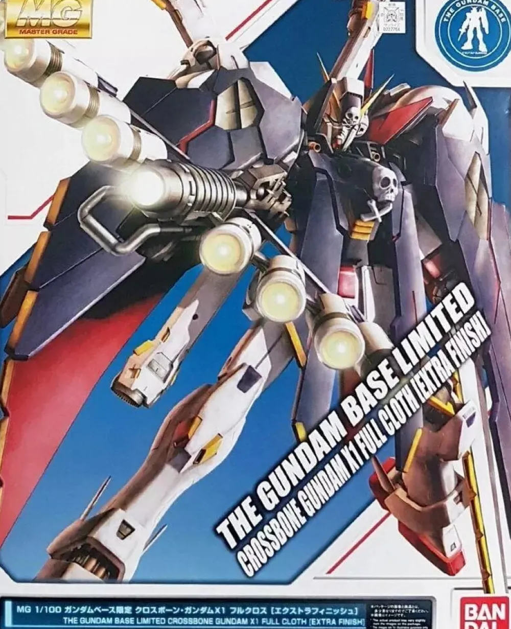 Rise of Gunpla Crossbone Gundam^MG 1/100 CROSSBONE GUNDAM X1 FULL CLOTH EXTRA FINISH VER.